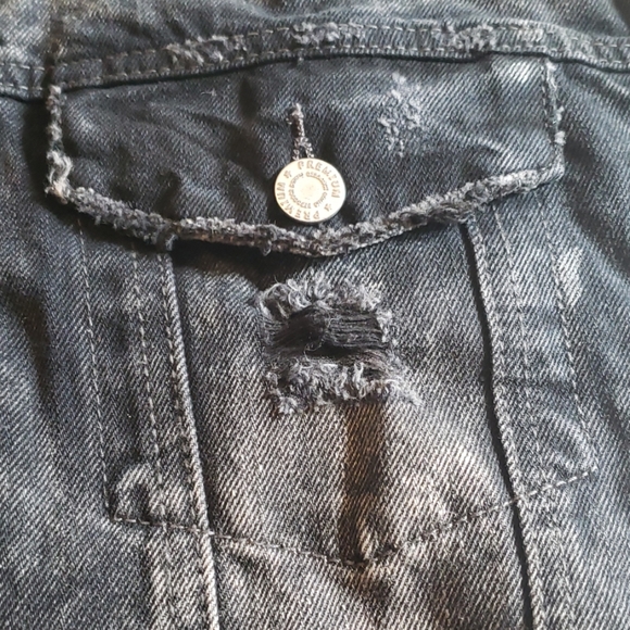 Bee & Cece Distressed Denim Jacket - Picture 5 of 8